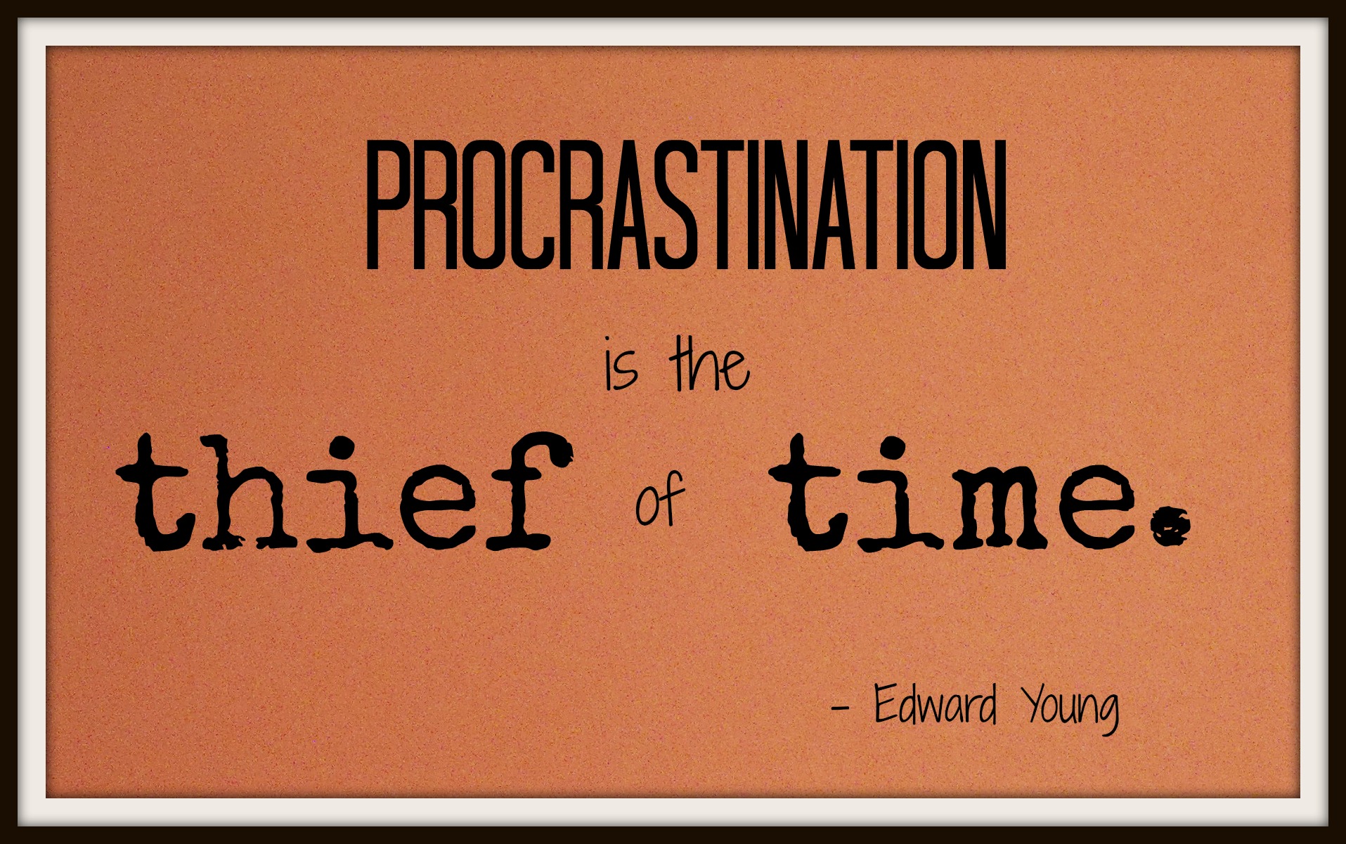Do you procrastinate a lot? Find out how you can take care of it